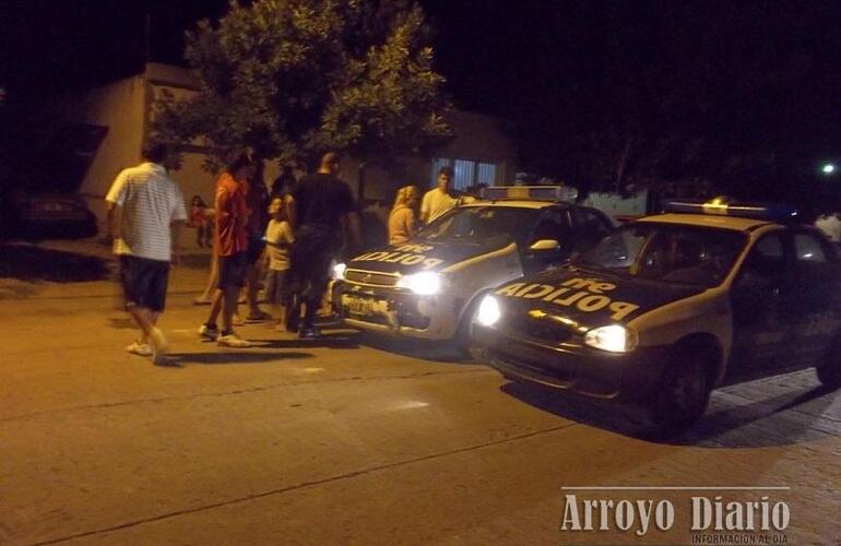 Personal policial estuvo en la casa el miércoles por la noche