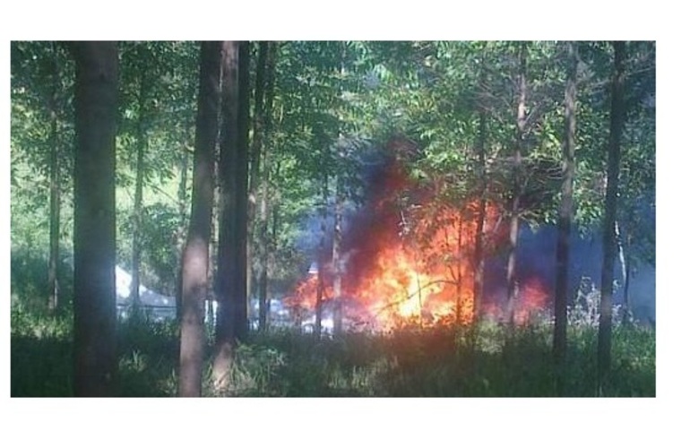Imagen de Se estrell&oacute; en Paraguay la avioneta robada a un piloto rosarino