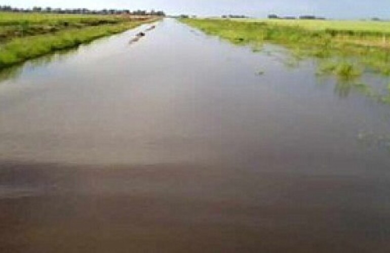 Imagen de Rutas cortadas por la presencia de agua