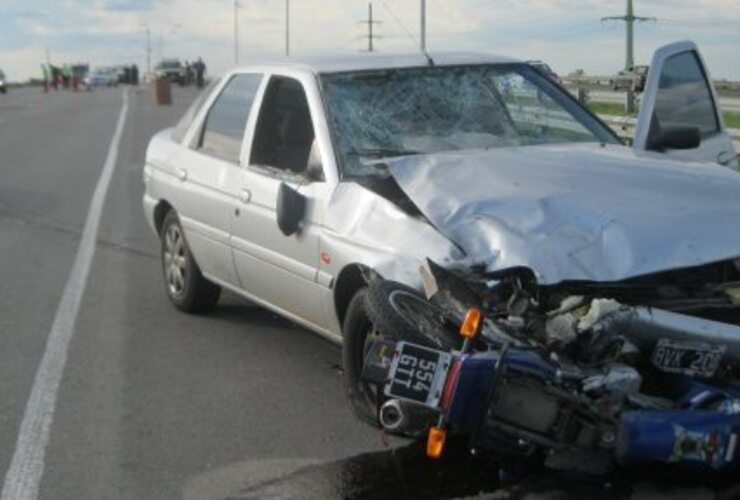 Una mujer murió tras el fatal accidente. (R.Lescano)