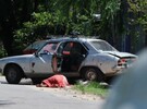 El presunto cuerpo de Juan Carlos Pérez, de 32 años. Habría muerto en medio de una reyerta. (Foto: E. Rodríguez Moreno)