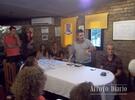 De la reunión participó el Intendente Darío Gres y entre otros Pablo Agresti de Grimoldi SA
