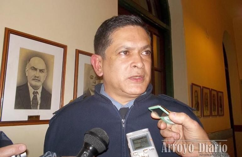 Comisario Inspector Fernando Arco. Foto Archivo Arroyo Diario