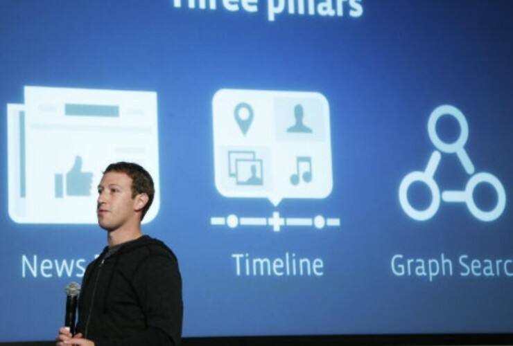 Presentación. Mark Zuckerberg, ayer en la compañía de Menlo Park.