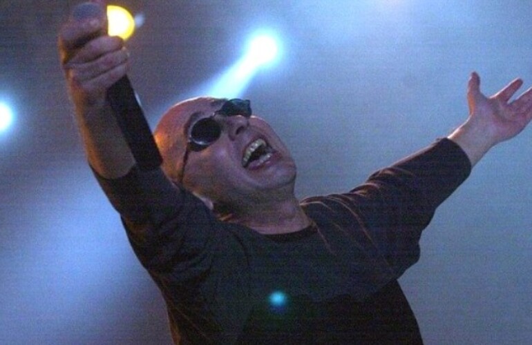 El Indio Solari, ícono del rock nacional.