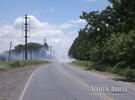 Imagen de Incendio de pastizales sobre Ruta Provincial Nº21