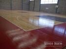 Imagen de Talleres ya tiene la cancha con piso de madera