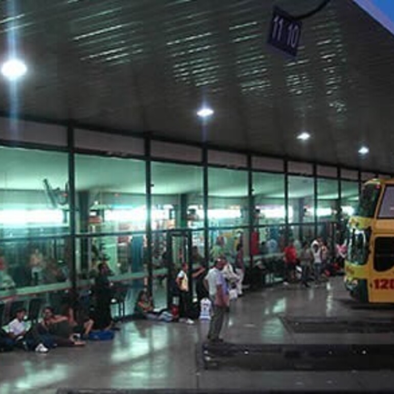 Imagen de Poco movimiento en la Terminal Mariano Moreno