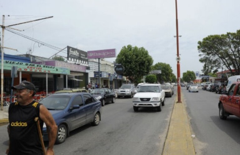 El escenario. La zona de la Plaza de la Madre villagalvense, donde Ammiel Lemos fue herido en el abdomen.
