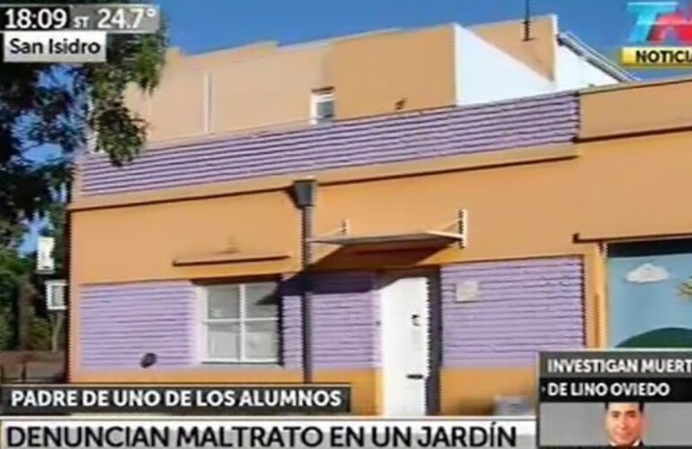 Imagen de Una grabación compromete por maltratos a un jardín de infantes de San Isidro