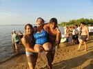Imagen de Todo listo para que "Los Tiburones" naden en la Laguna de Melincué