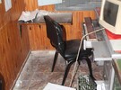 Los destrozos de los habitantes de General Lagos alcanzaron a la comisaría del lugar.