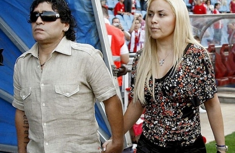 Imagen de Diego Fernando Maradona, nació otro hijo del "10"