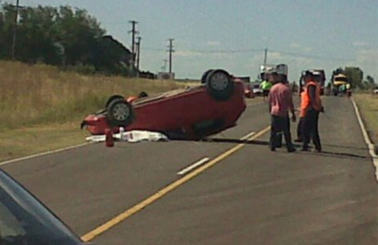 Imagen de Gualeguay: Una joven de Pueblo Esther falleció al volcar el auto que conducía