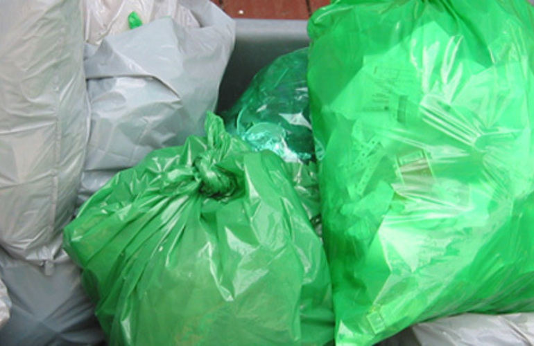 La recolecci&oacute;n de residuos en peligro.