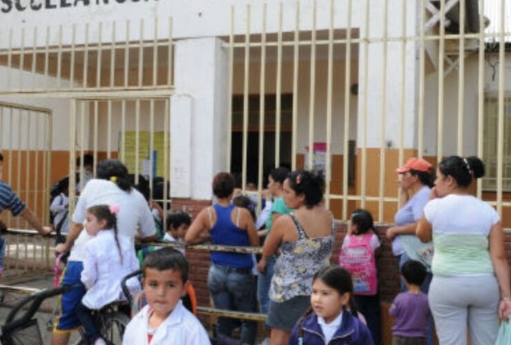 Los chicos volvieron a las aulas esta mañana.