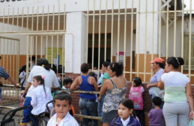 Los chicos volvieron a las aulas esta mañana.