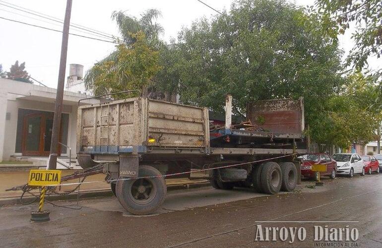 El vehículo secuestrado permanece a resguardo en la Comisaría 27