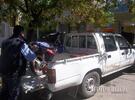 El rodado fue trasladado al corralón municipal