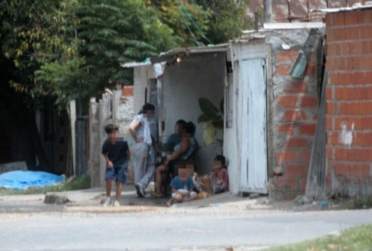 El barrio. En pasaje Franco y República Dominicana está el sitio donde la chica dijo haber sido abusada