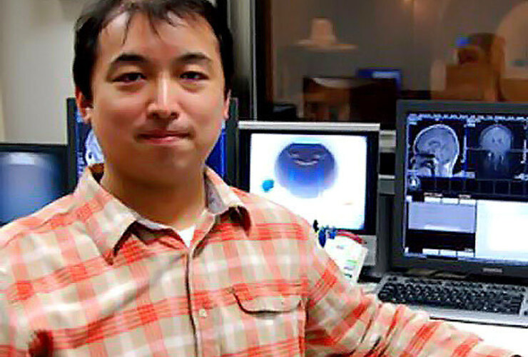 Yukiyasu Kamitani, líder del equipo de científicos, y el ATR de Kioto, Japón