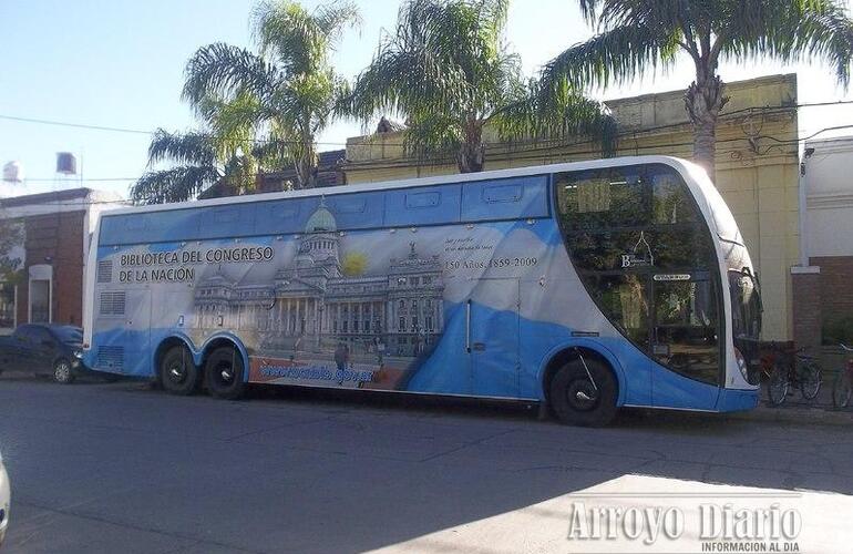 Imagen de El Bibliomóvil visitó Arroyo Seco