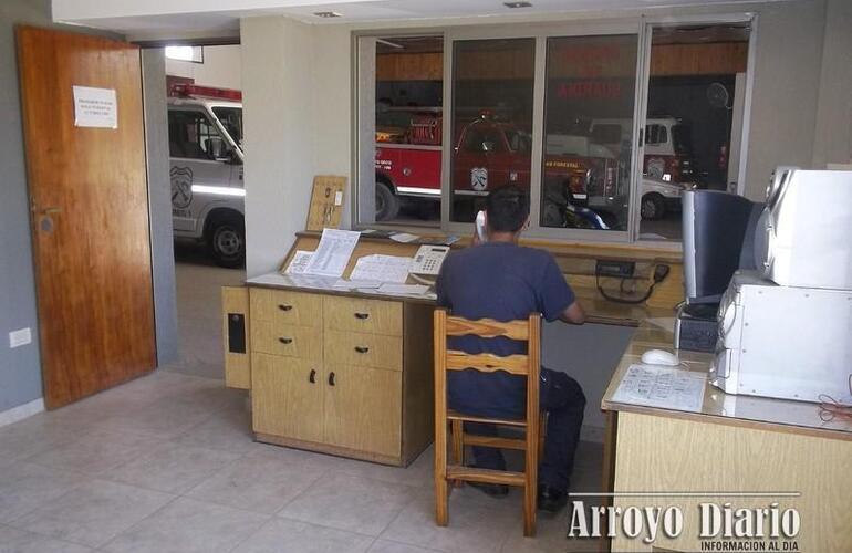 Guardia cuartel de Bomberos. Foto: Archivo AD