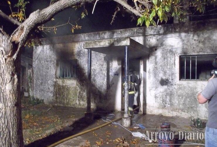 Imagen de Un bebé murió tras el incendio de una vivienda