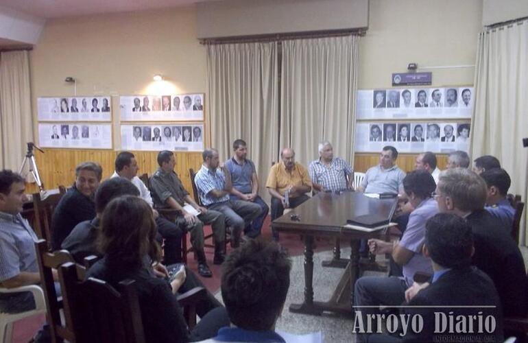 Imagen de Defensa Civil: reunión en el Concejo Deliberante