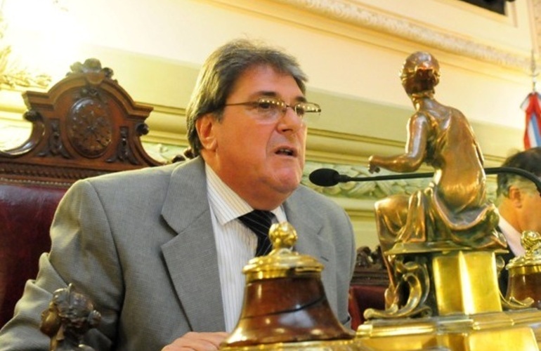 Imagen de Luis Rubeo fue reelecto presidente de la Cámara de Diputados