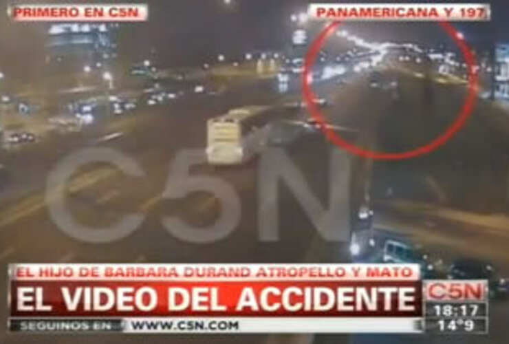 Imagen de Así fue el accidente que protagonizó el hijo de Bárbara Durand