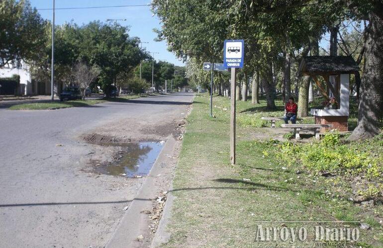Parada de &oacute;mnibus General L&oacute;pez e Independencia