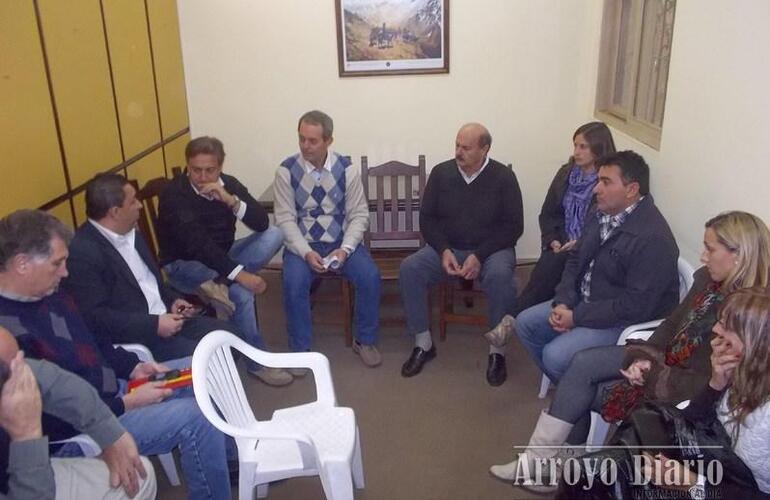 La reuni&oacute;n se realiz&oacute; despu&eacute;s del mediod&iacute;a en el Concejo Deliberante