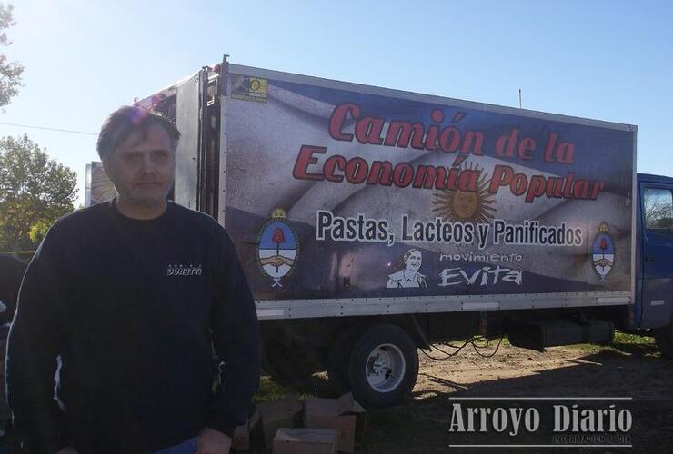 Juan Domingo Nozzi, candidato a Concejal del "Frente para la Victoria"