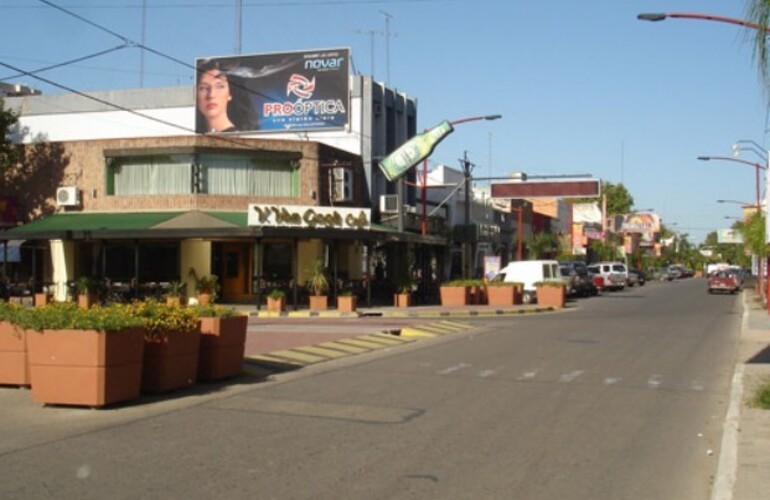 Zona comercial. El sistema ya funciona en dos calles céntricas de Cañada.