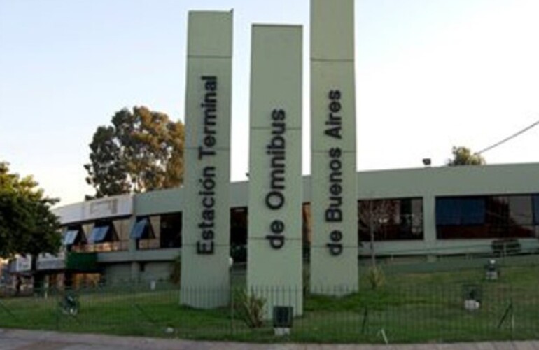 La terminal de ómnibus de la ciudad de Buenos Aires.