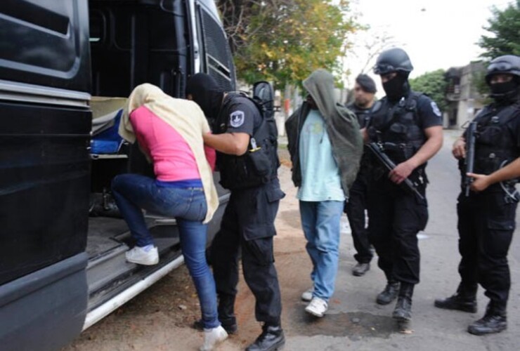 Procedimiento antinarco. Otro policía santafesino aparecen vinculado al tráfico de drogas. (Foto: S. Toriggino).
