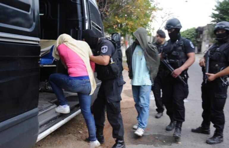 Procedimiento antinarco. Otro policía santafesino aparecen vinculado al tráfico de drogas. (Foto: S. Toriggino).