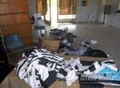 Los ladrones, además de robar, ocasionaron destrozos