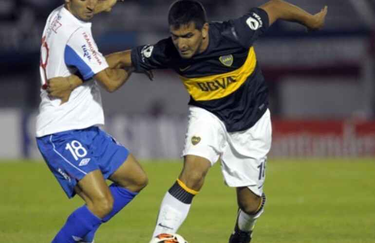 Lucas Viatri, el delantero de Boca, uno de los apuntados en Arroyito para reforzar el plantel para la próxima temporada.