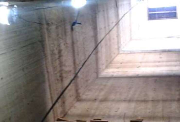 El accidente ocurri&oacute; en una obra de Laprida la 1500. (GUM)