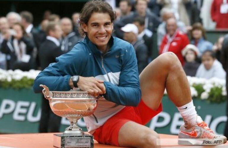 Imagen de Nadal gan&oacute; Roland Garros por octava vez en su carrera