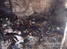 La habitación quedó irreconocible