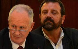 El ministro de Seguridad, Ra&uacute;l Lamberto, y el secretario e Seguridad Comunitaria, Angel Ruani, denuncian que est&aacute;n en la mira de la banda Los Monos.