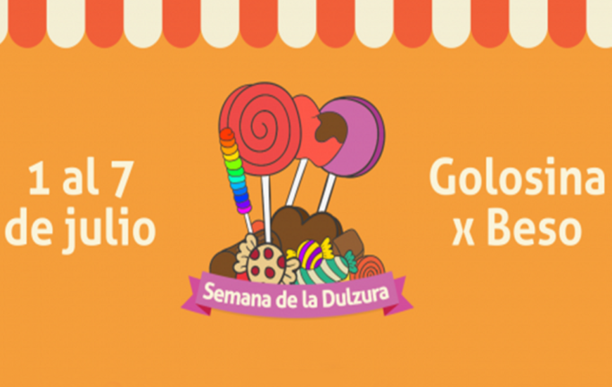 Del 1&ordm; al 7 de julio. Una golosina por un beso