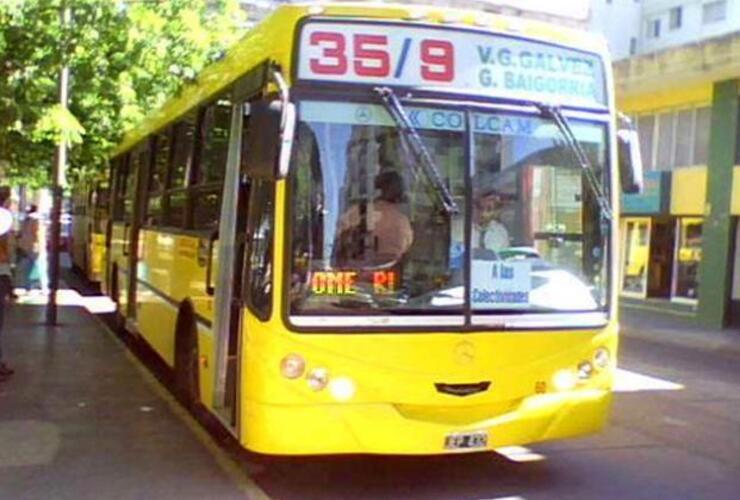 La línea 35/9 de la empresa Rosario Bus fue blanco de un asalto.