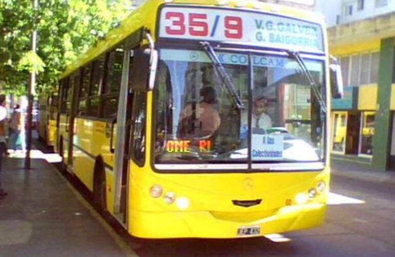 La línea 35/9 de la empresa Rosario Bus fue blanco de un asalto.