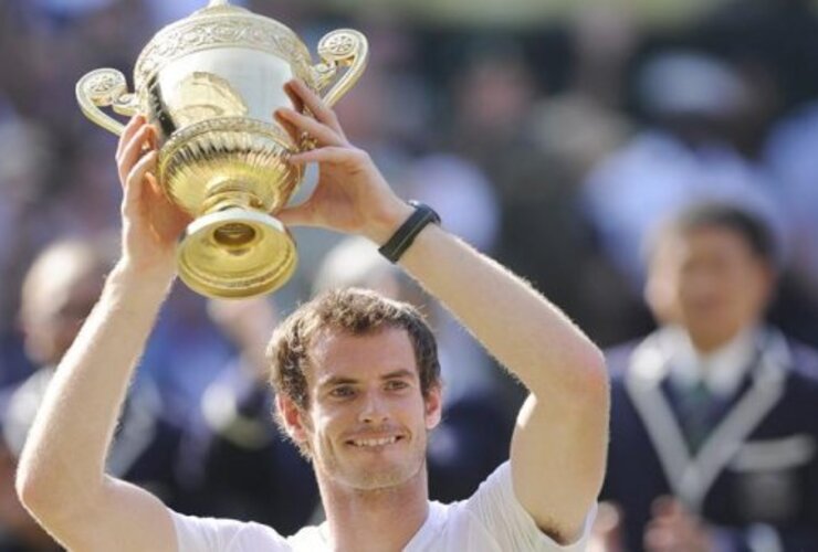 Imagen de Murray donó el premio de Wimbledon a la lucha contra el cáncer