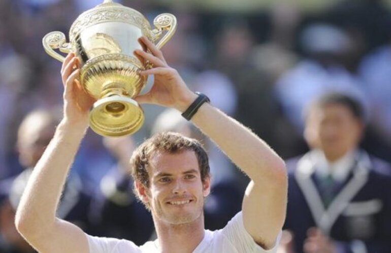 Imagen de Murray donó el premio de Wimbledon a la lucha contra el cáncer