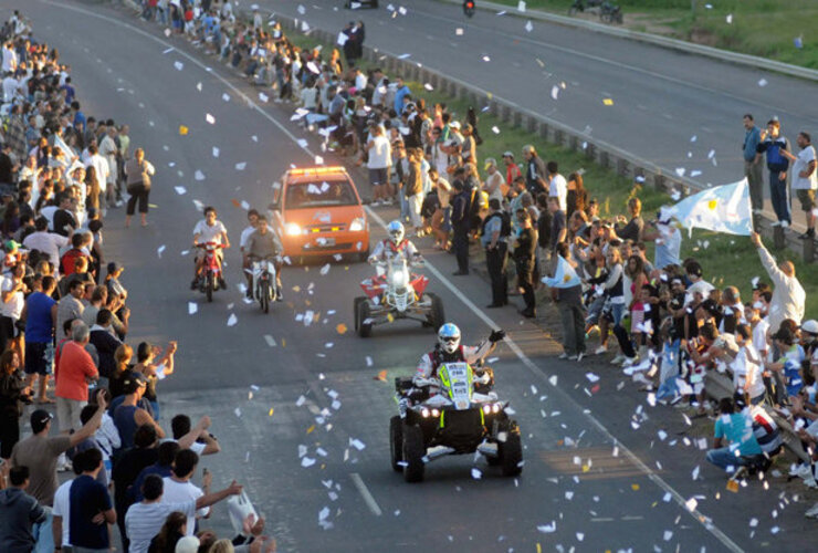 Imagen de Rosario se prepara para la largada del Dakar 2014